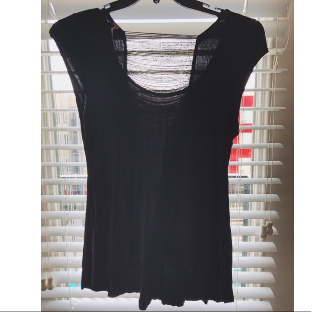 Black and Gold Top